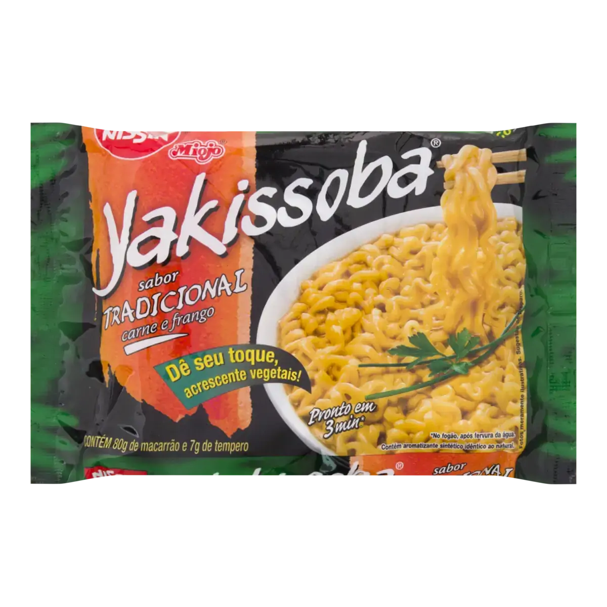 Macarrão Instantâneo NISSIN Yakissoba Lámen Tradicional 87g