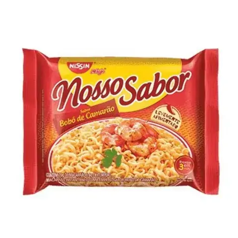 Mac Nissin Nosso Sabor Bobo De Camarao 84g