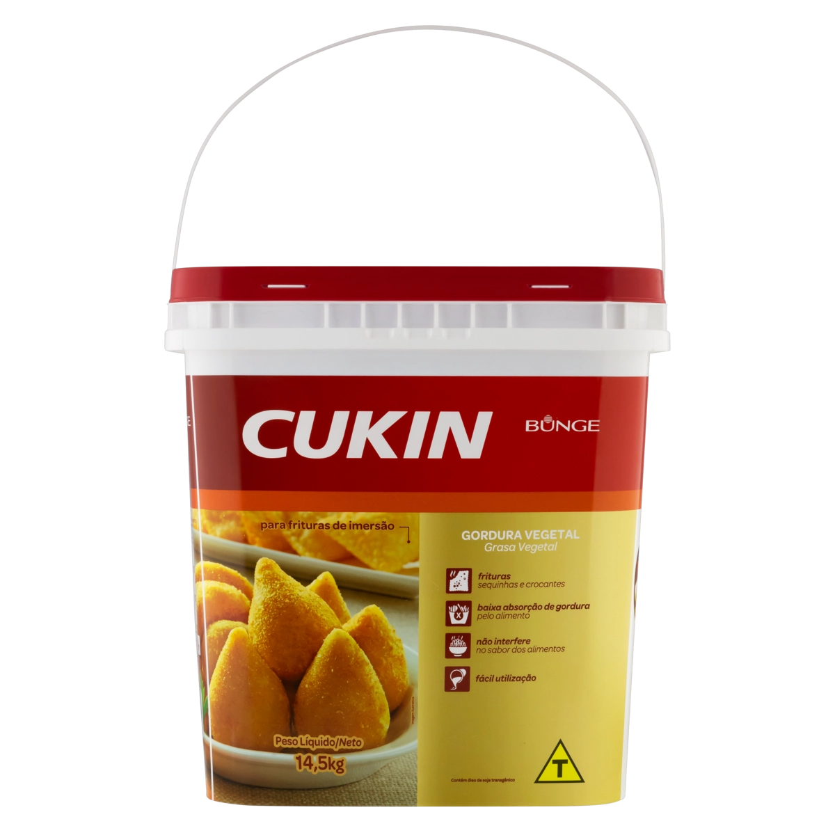 Gordura Vegetal Cukin Balde 14,5kg