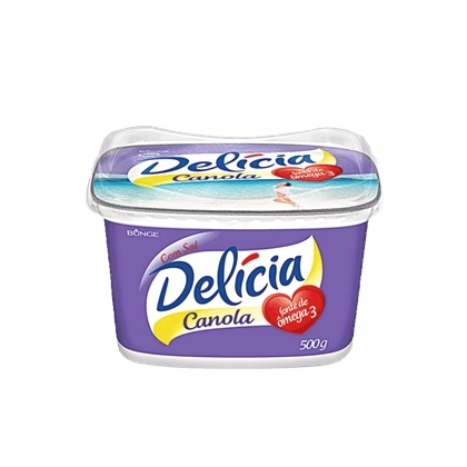 Margarina Delícia Canola Com Sal