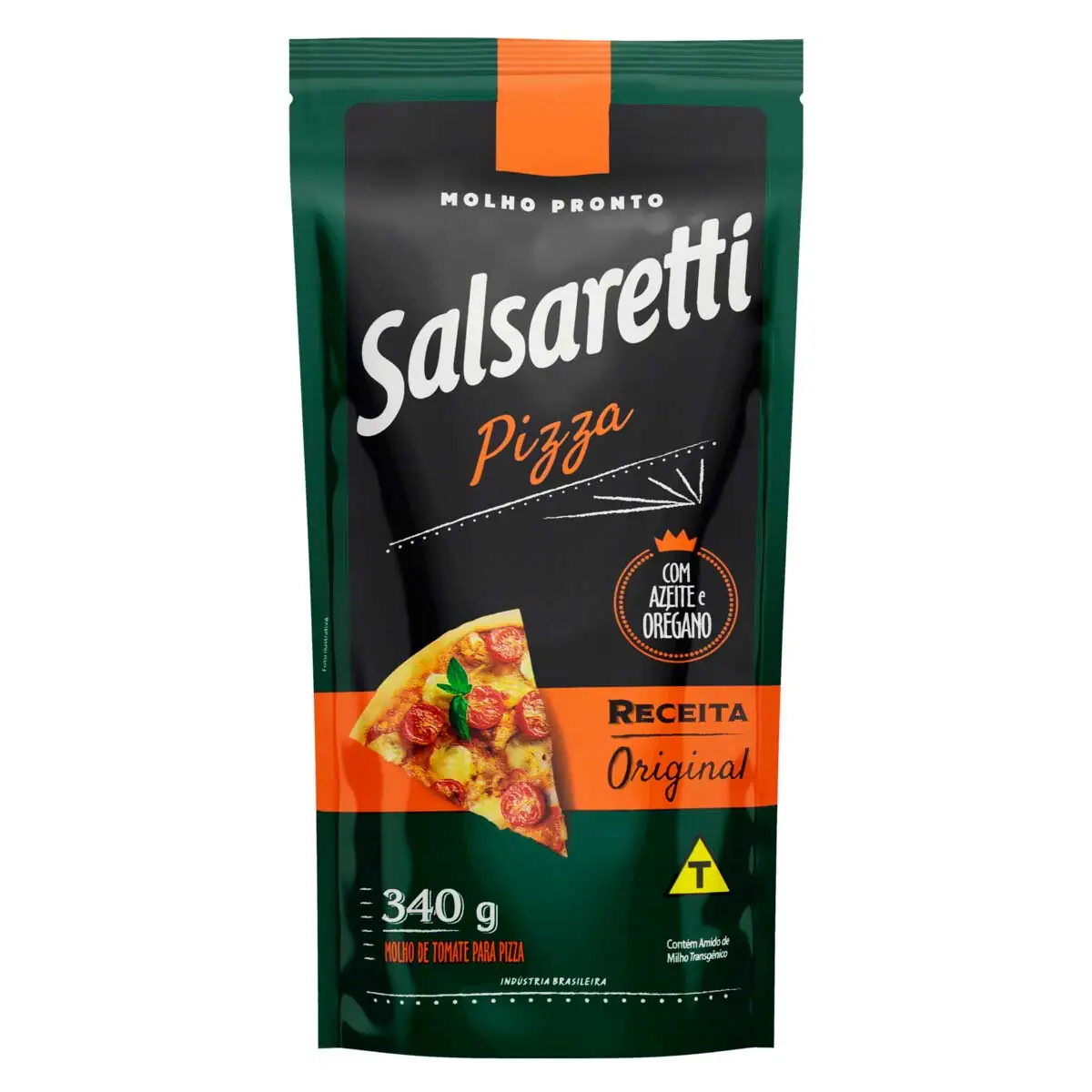 Molho de Tomate Pizza Salsaretti Sachê 340 g