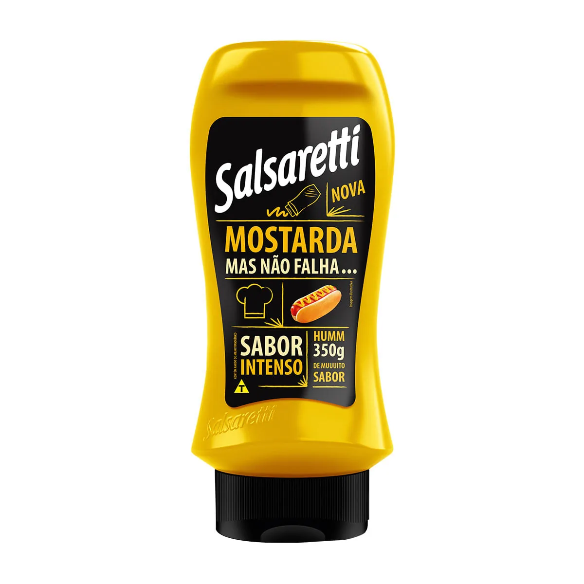 Mostarda Salsaretti Squeeze 350g