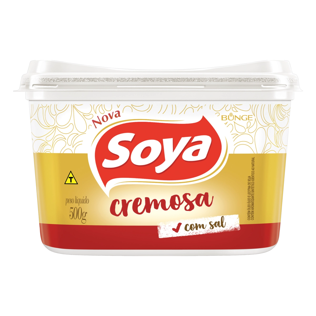 Margarina Cremosa Com Sal Soya Pote 500g