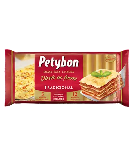 Lasanha Petybon Direto Ao Forno 200gr