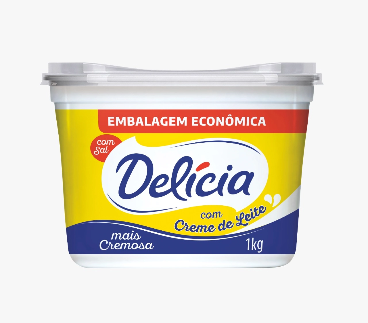 Margarina Delícia Com Sal 1kg