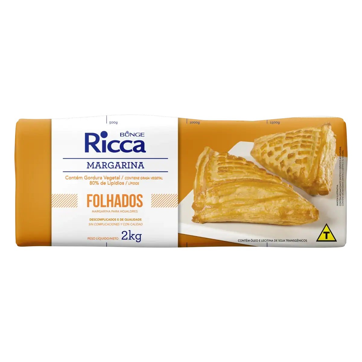 Margarina Ricca Folhados 2kg