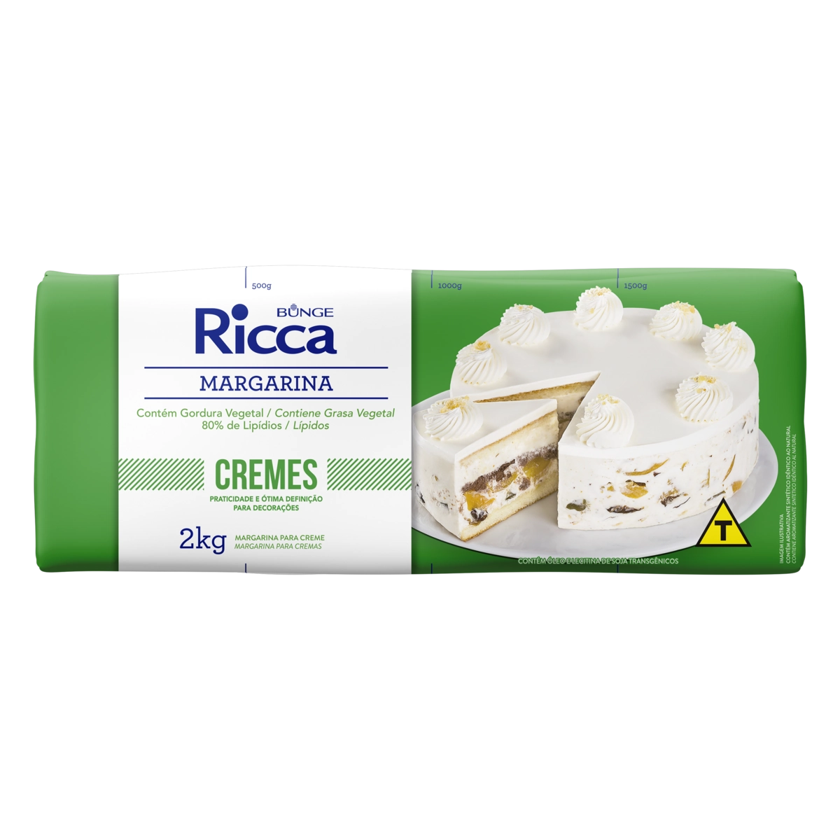 Margarina Ricca Cremes 2kg