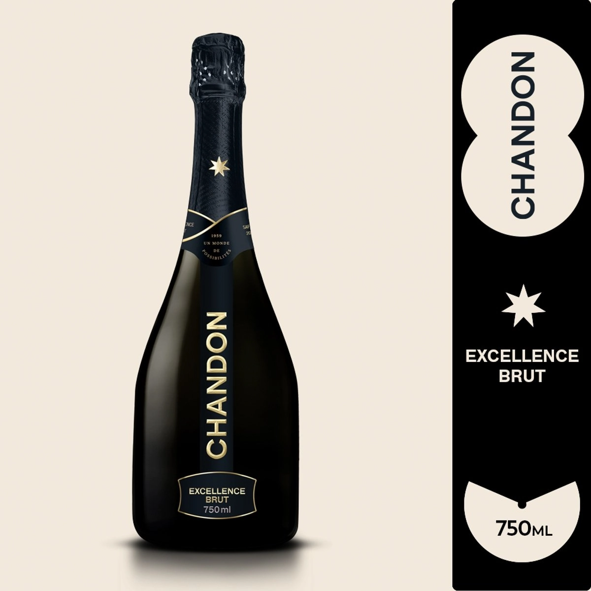 Espumante Brasileiro Chandon Excellence Cuvée Prestige Garrafa 750ml