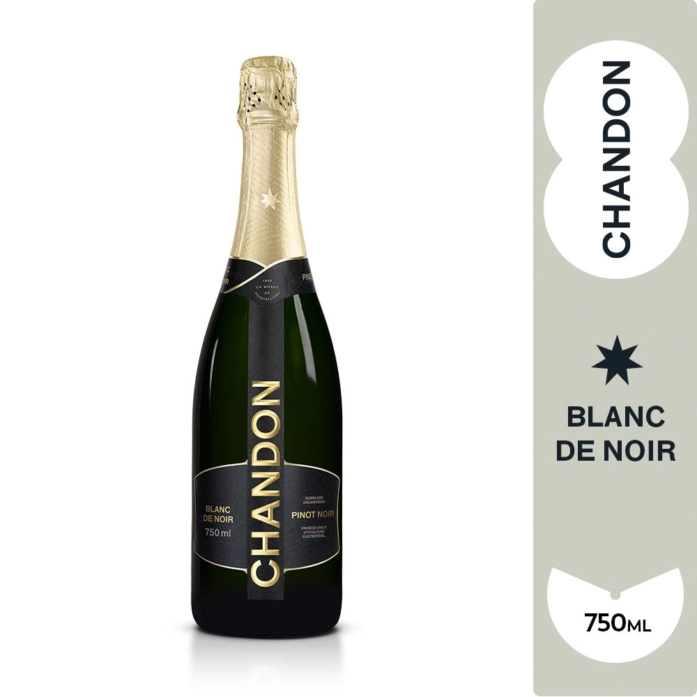 Espumante Chandon Blanc de Noir Extra Brut Pinot Noir 750ml