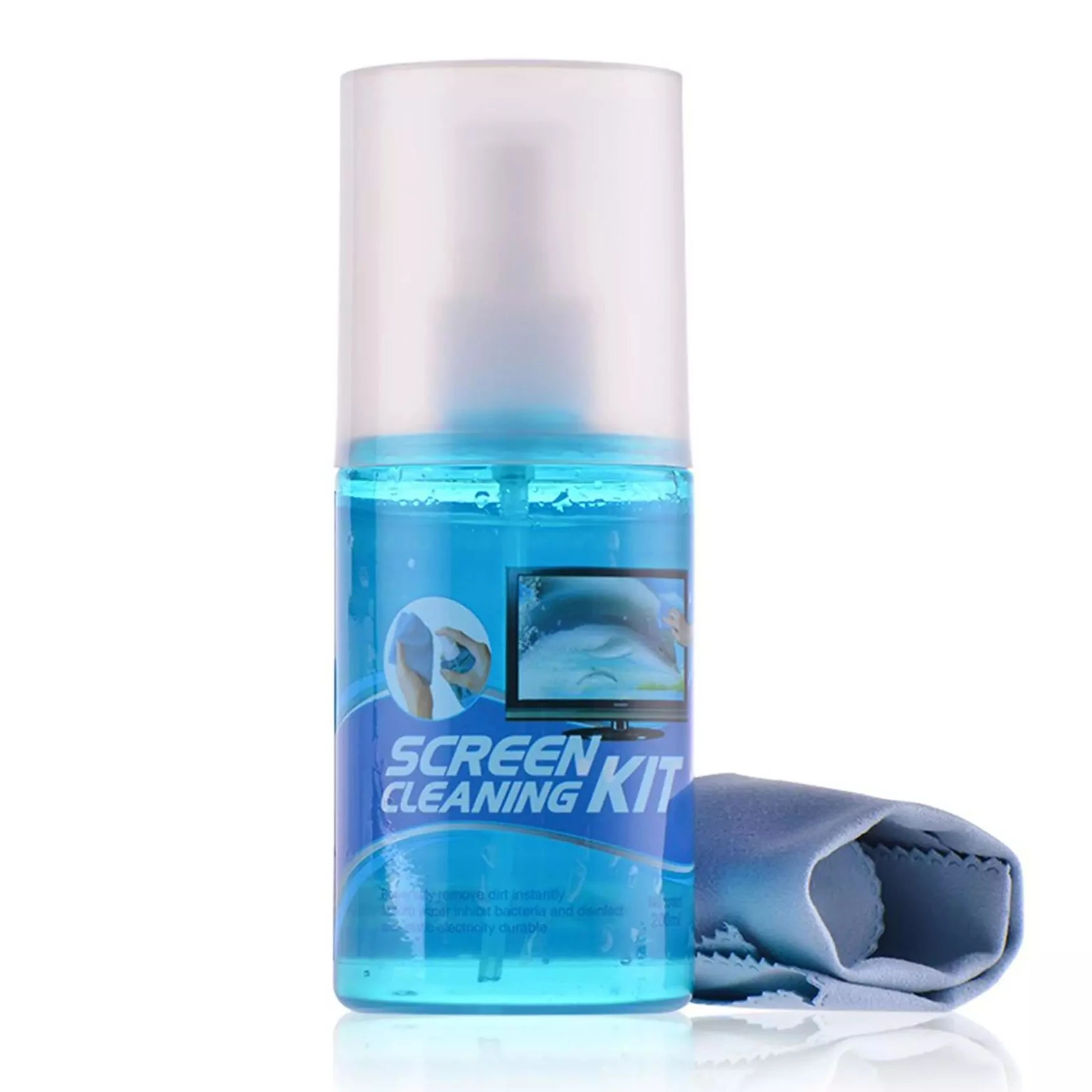 Limpa Tela Com Flanela Para Smartphone Celular Tablet 200ml