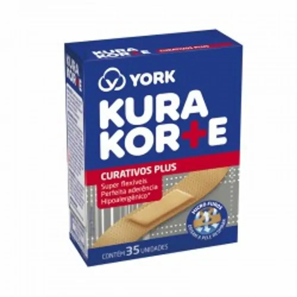 Curativos Kura Korte Plus 35 Unidade