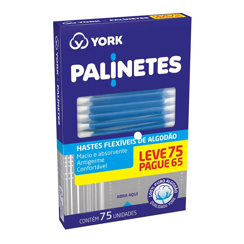 Palinetes Caixa 75 Unidades Unidades