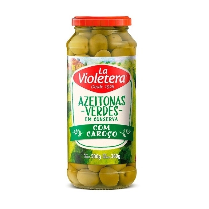 Azeitona V La Violetera Vd 12x | Azeitonas Verdes