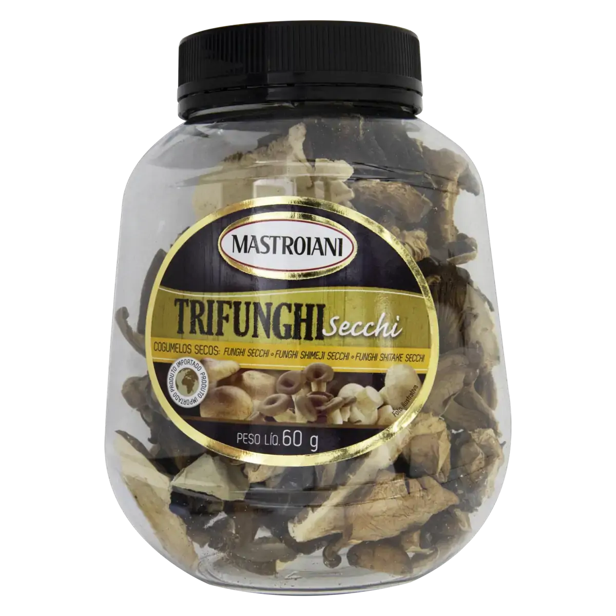 Cogumelo Trifunghi Secchi Mastroiani Pote 60g