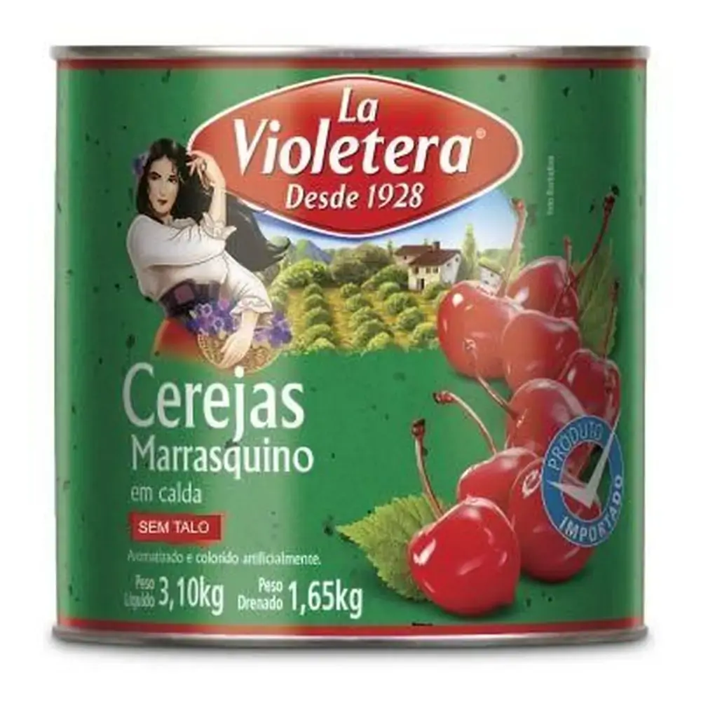 Cereja La Viotera Marrasquino Lata