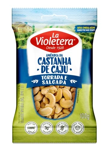 Castanha De Caju La Violetera Pacote 100g
