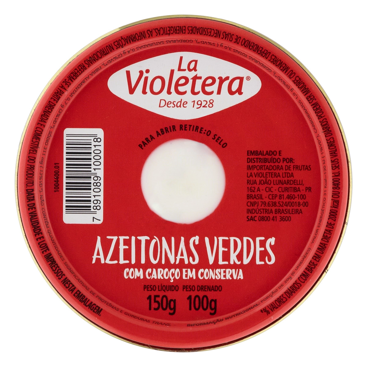 Azeitona V La Violetera Vd 24x | Azeitona Verde La Violetera
