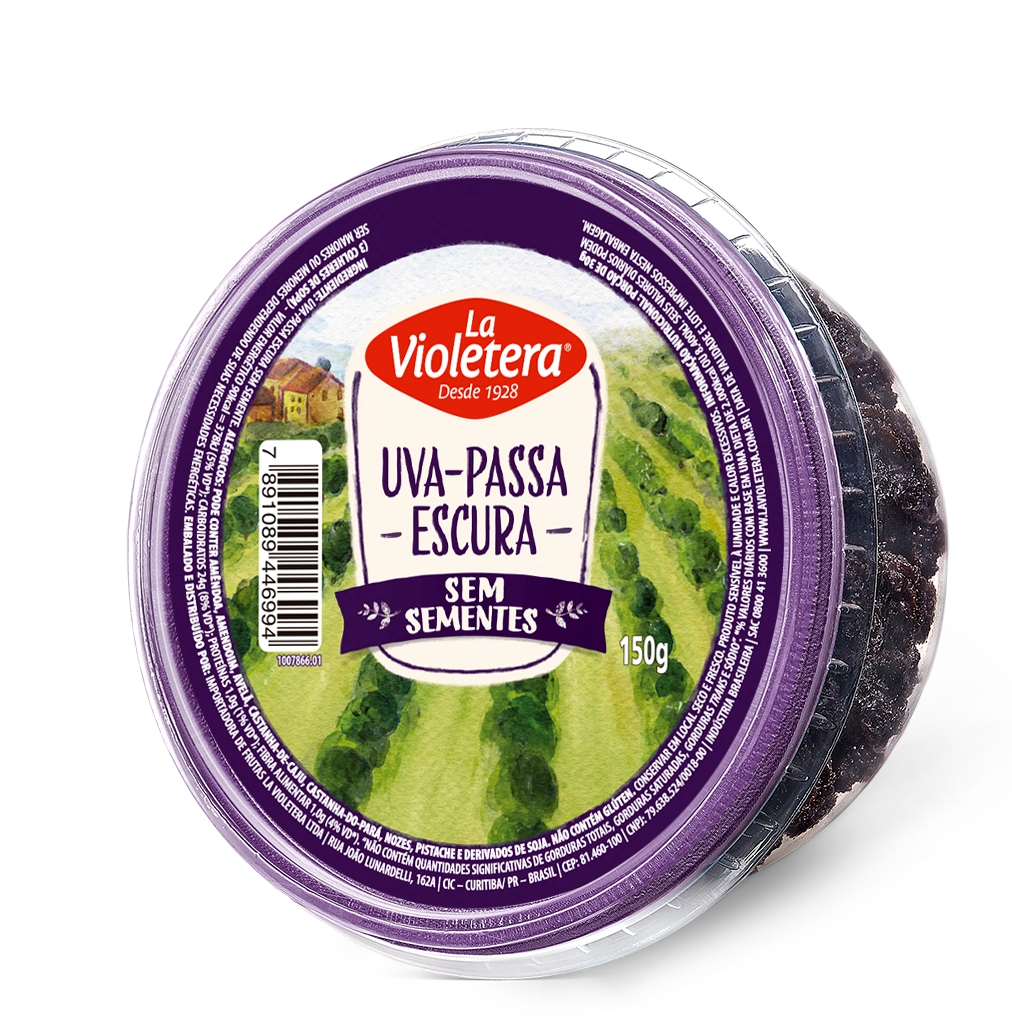 Uva Passa La Violetera150g S/sem Pote