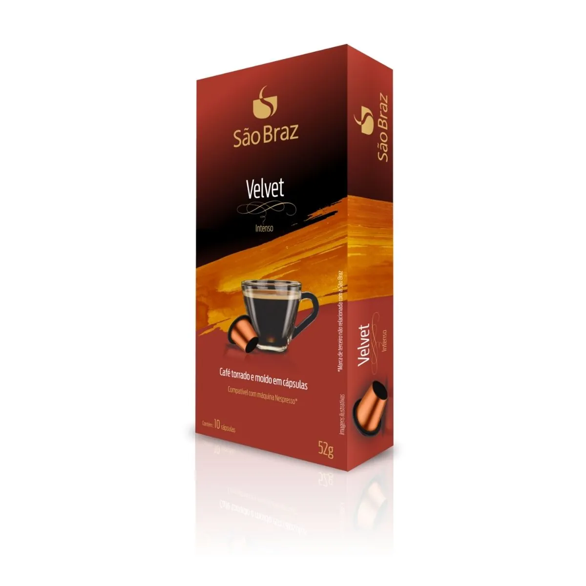 Cafe Cap Sao Braz Velvet 52g