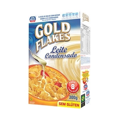 Cereal Gold Flakes 300gr Leite Condensado
