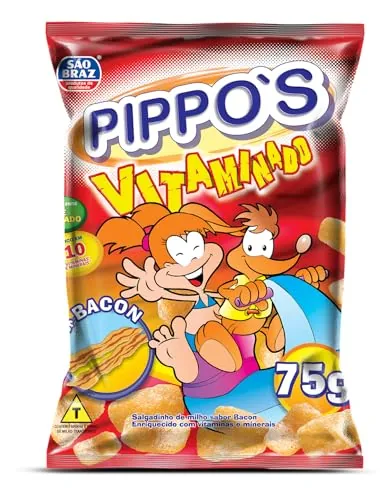 Salgadinho Pippos Bacon