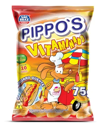 Salgadinho Pippos Cacho Quente