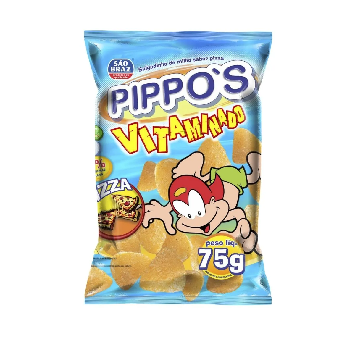 Salgadinho Pippos Pizza 75 g