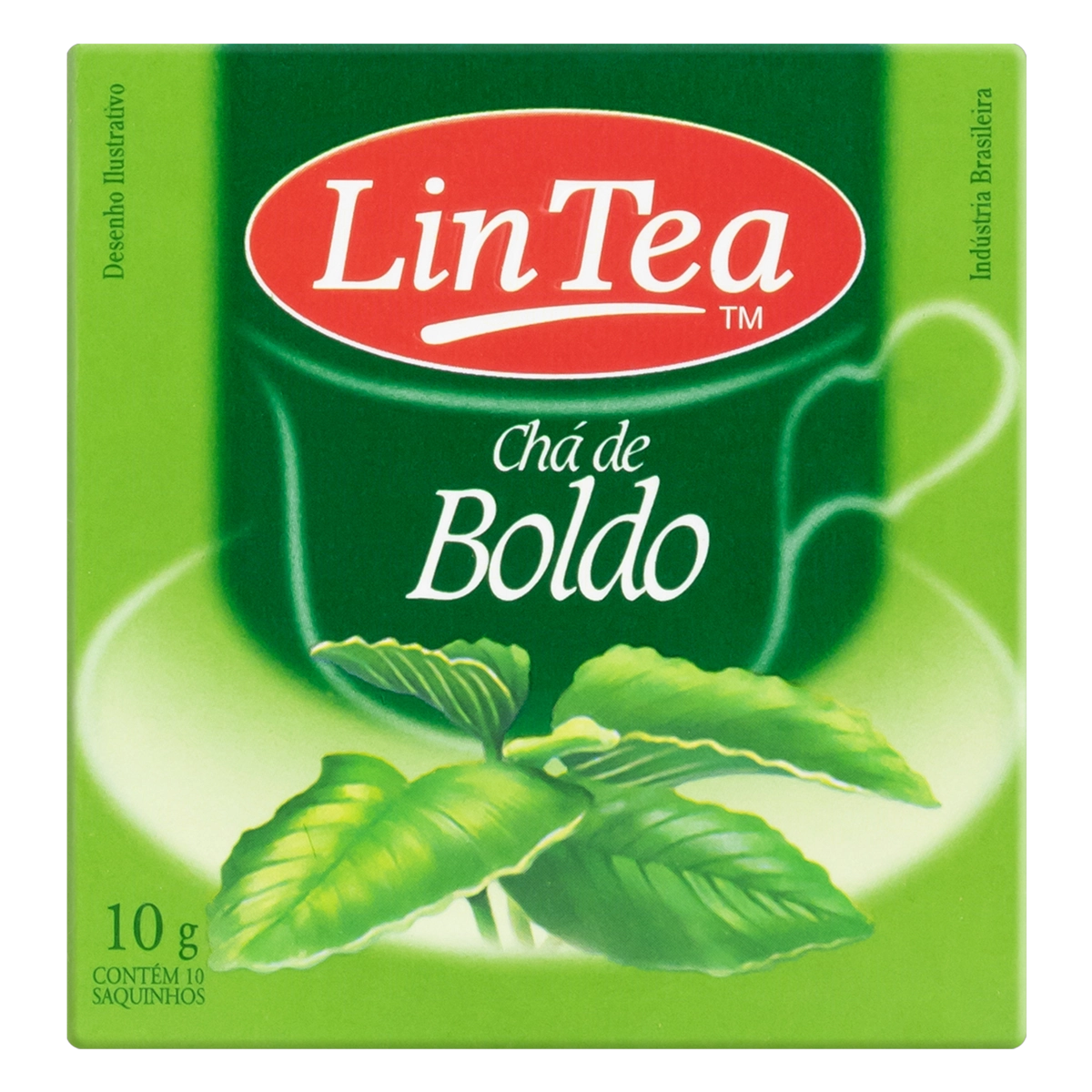 Chá Boldo Lin Tea Caixa 10g 10 Unidades