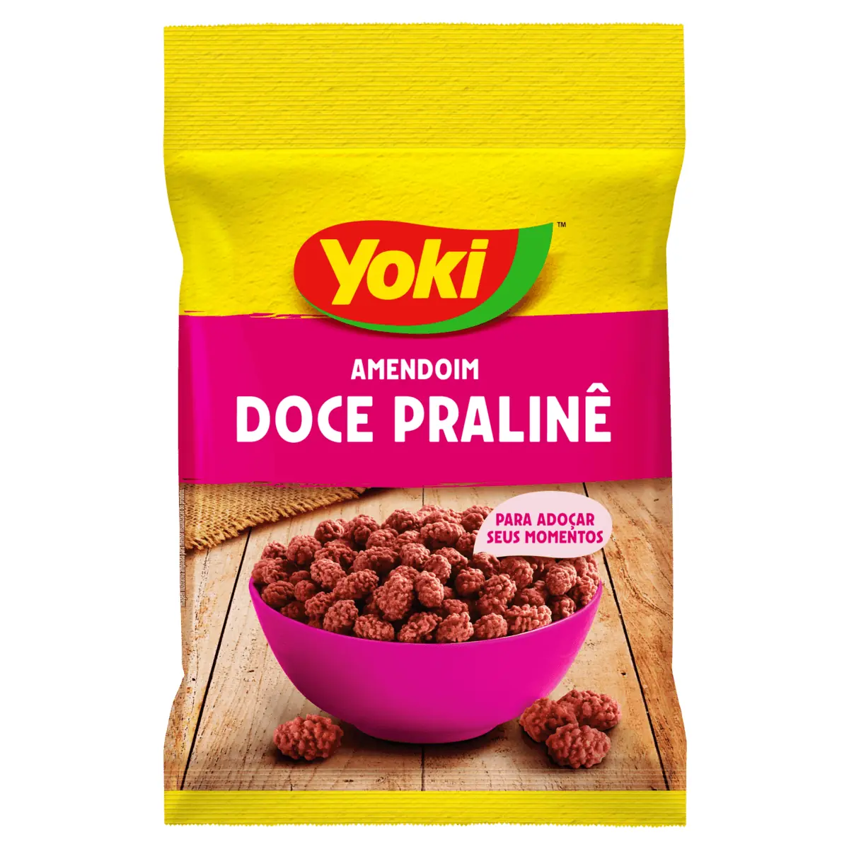 Amendoim Doce Pralinê Yoki Pacote 150g