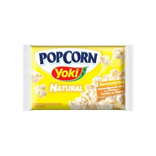 Pipoca Para Micro Ondas Yoki Natural