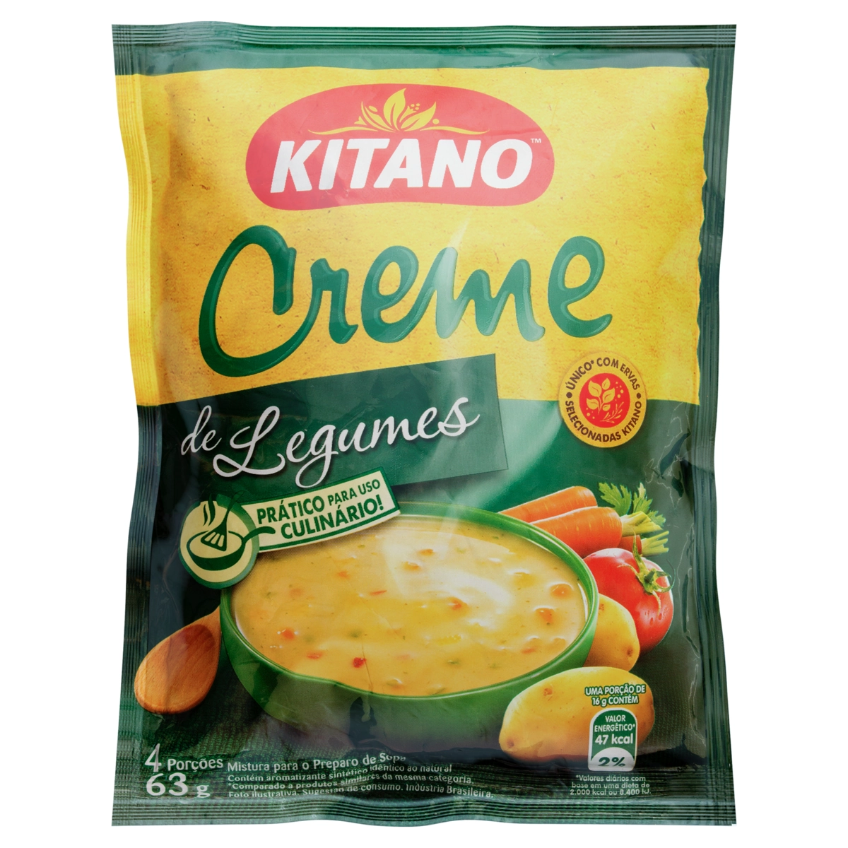 Creme De Legumes Kitano Sachê 63g