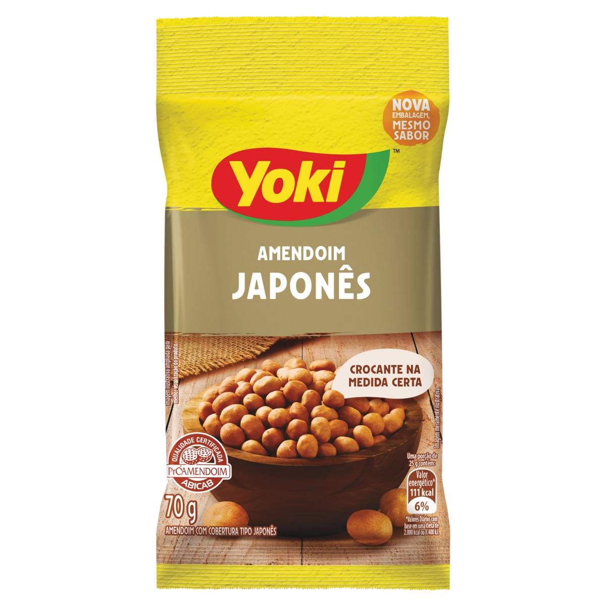 Amendoim Japonês Yoki Pacote 70g