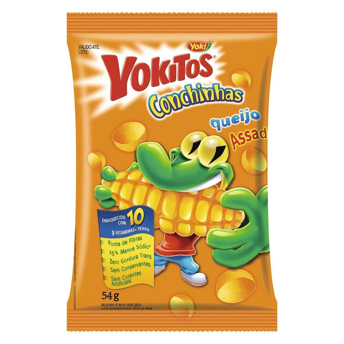 Yokitos Conchinha Queijo 24/rs