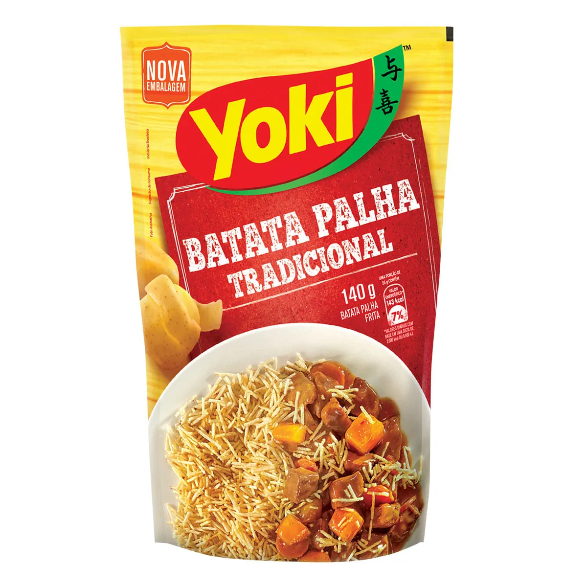 Batata Frita Palha Yoki 140g