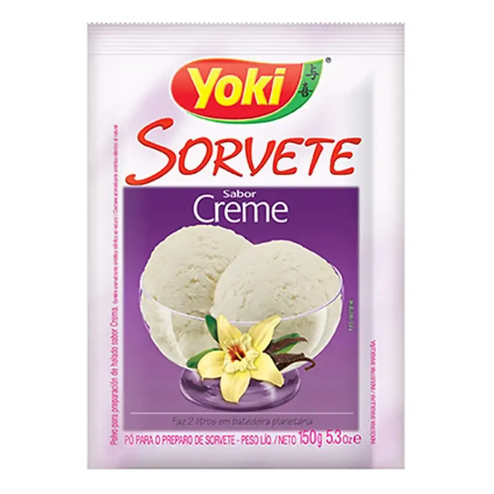 Pó Para Sorvete Creme Yoki Pacote 150g