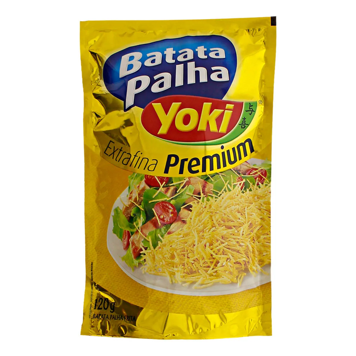 Batata Frita Palha Extra Fina Yoki 120g
