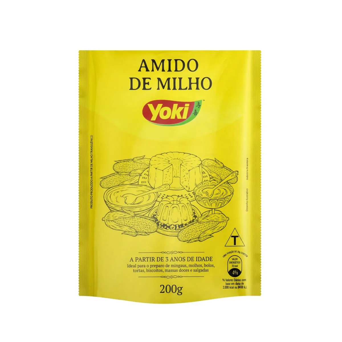 Amido de Milho Yoki Caixa 200g