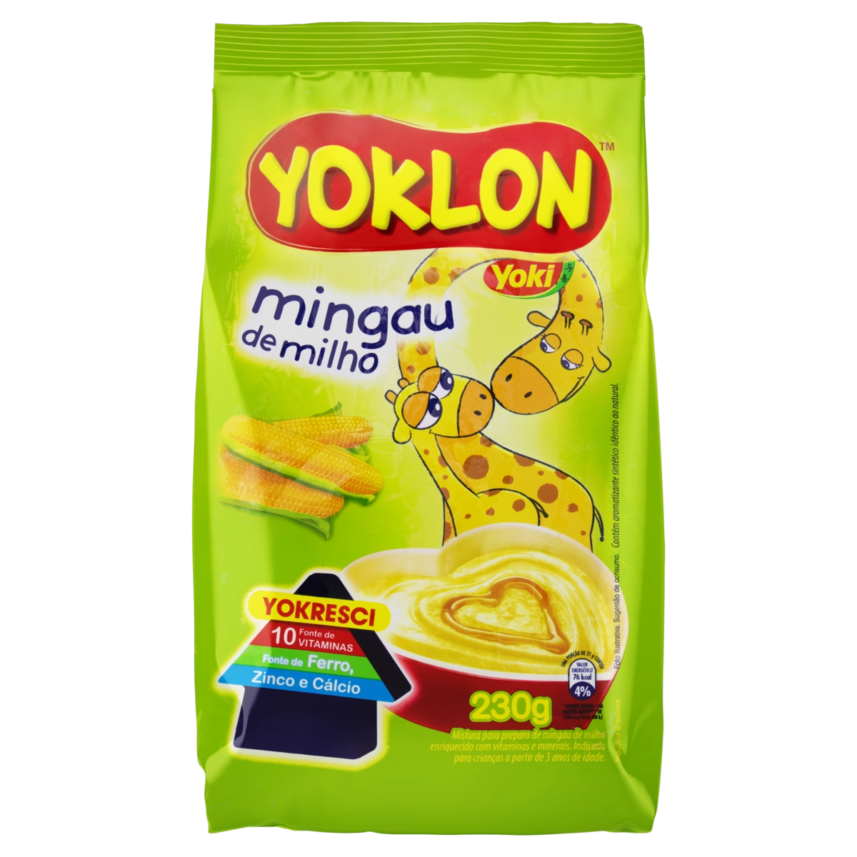 Mingau Milho Yoki Yoklon Pacote 230g
