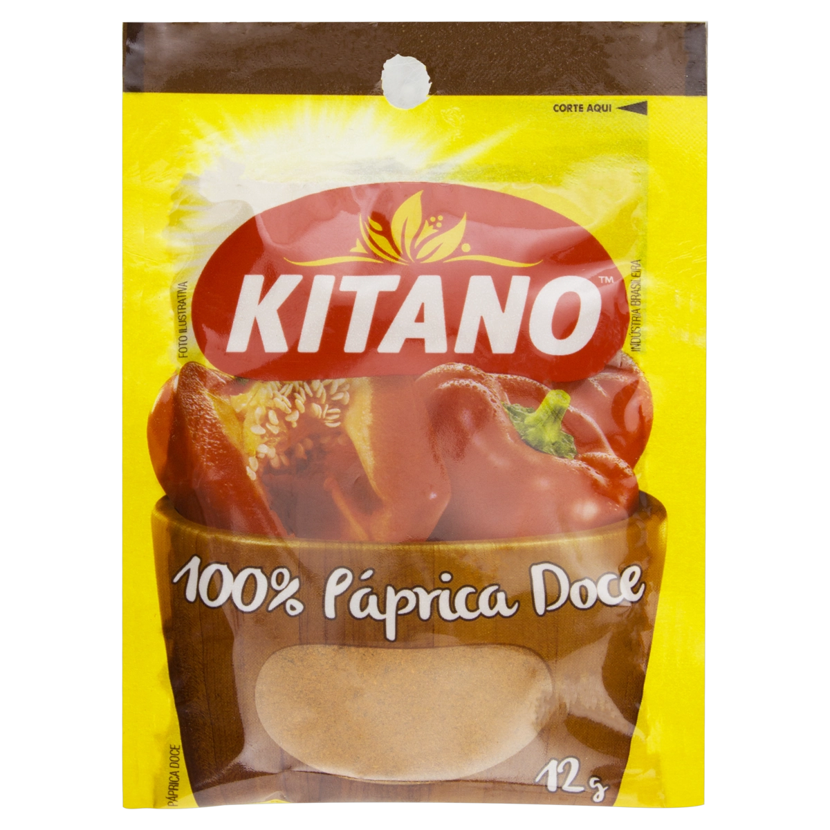 Páprica Doce Kitano Pacote 12g