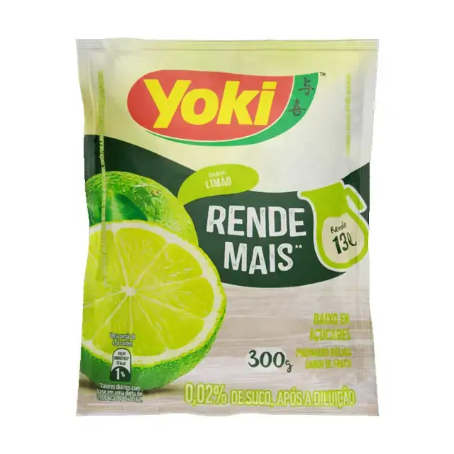 Refresco Em Pó Limão Yoki Pacote 30g