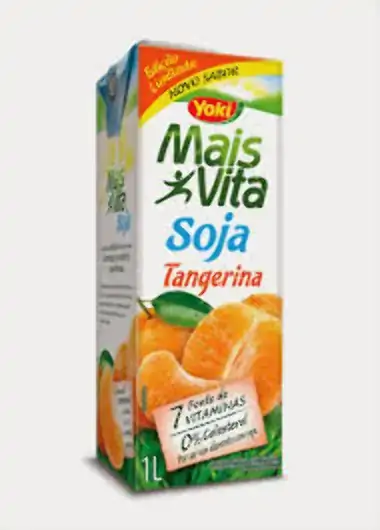 Alim Soja Mais Vita 1lt Tangerina