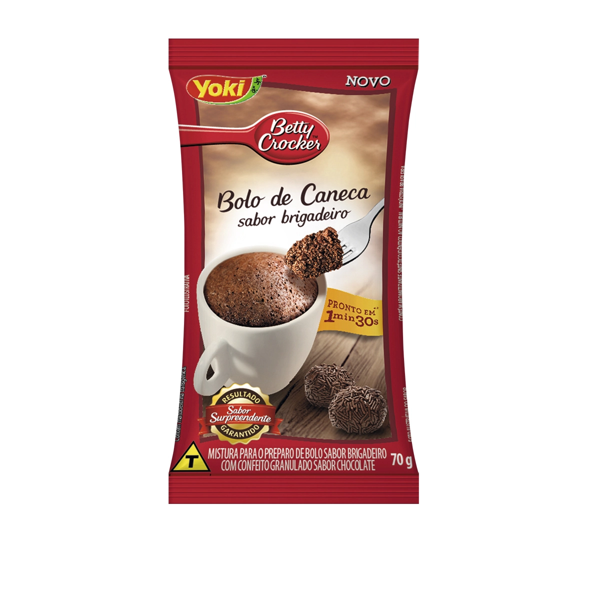 Bolo De Caneca Yoki Brigadeiro
