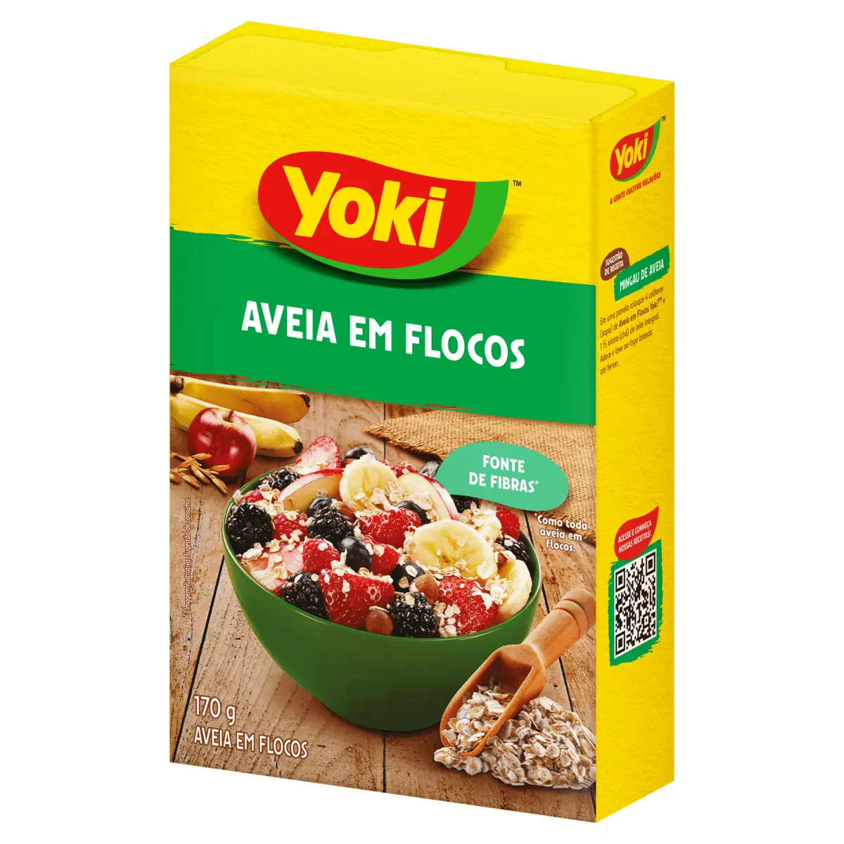 Aveia Em Flocos Yoki Caixa 170g