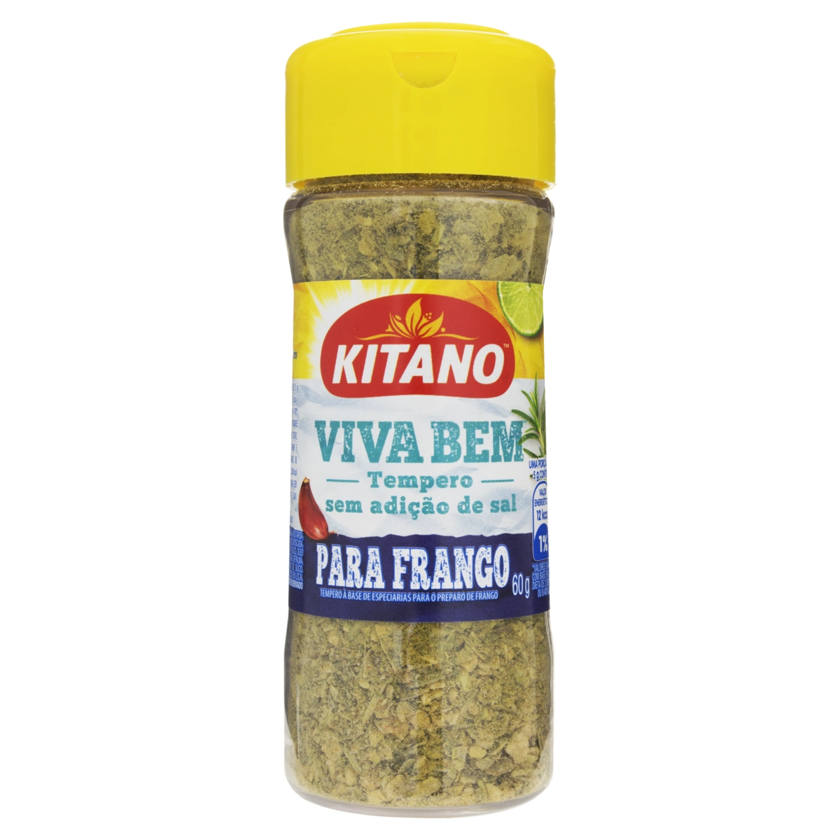 Tempero Para Frango Kitano Viva Bem Frasco 60g