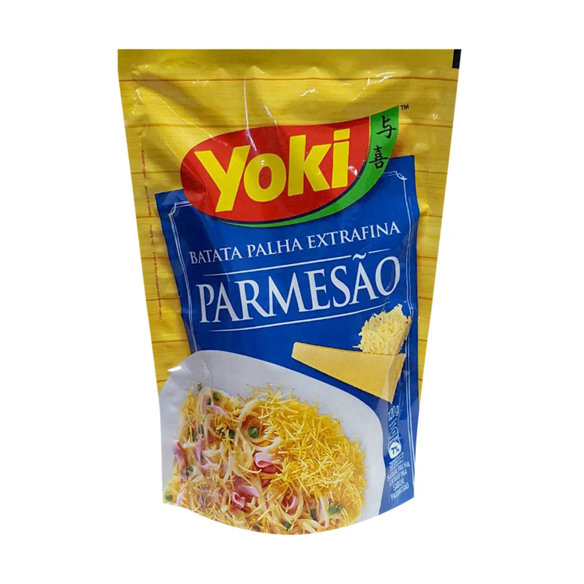 Batata Palha Extrafina Parmesão Yoki Sachê 120g