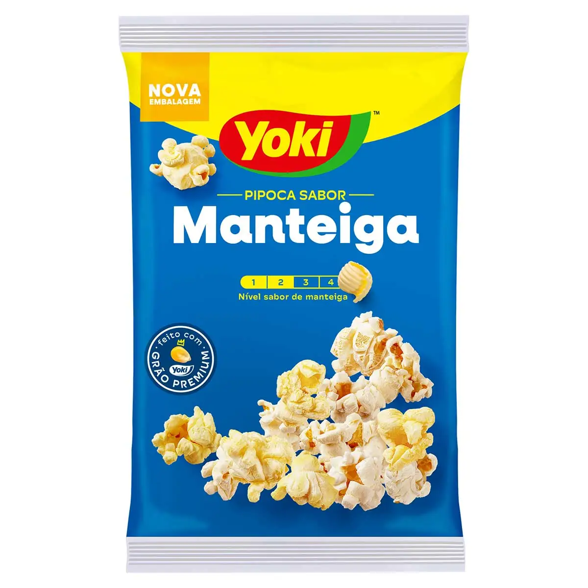 Pipoca para Micro-Ondas Manteiga Light Yoki 50g