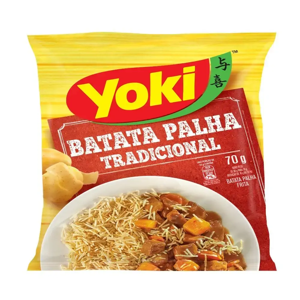 Batata Palha Yoki 70g Tradicional Exp