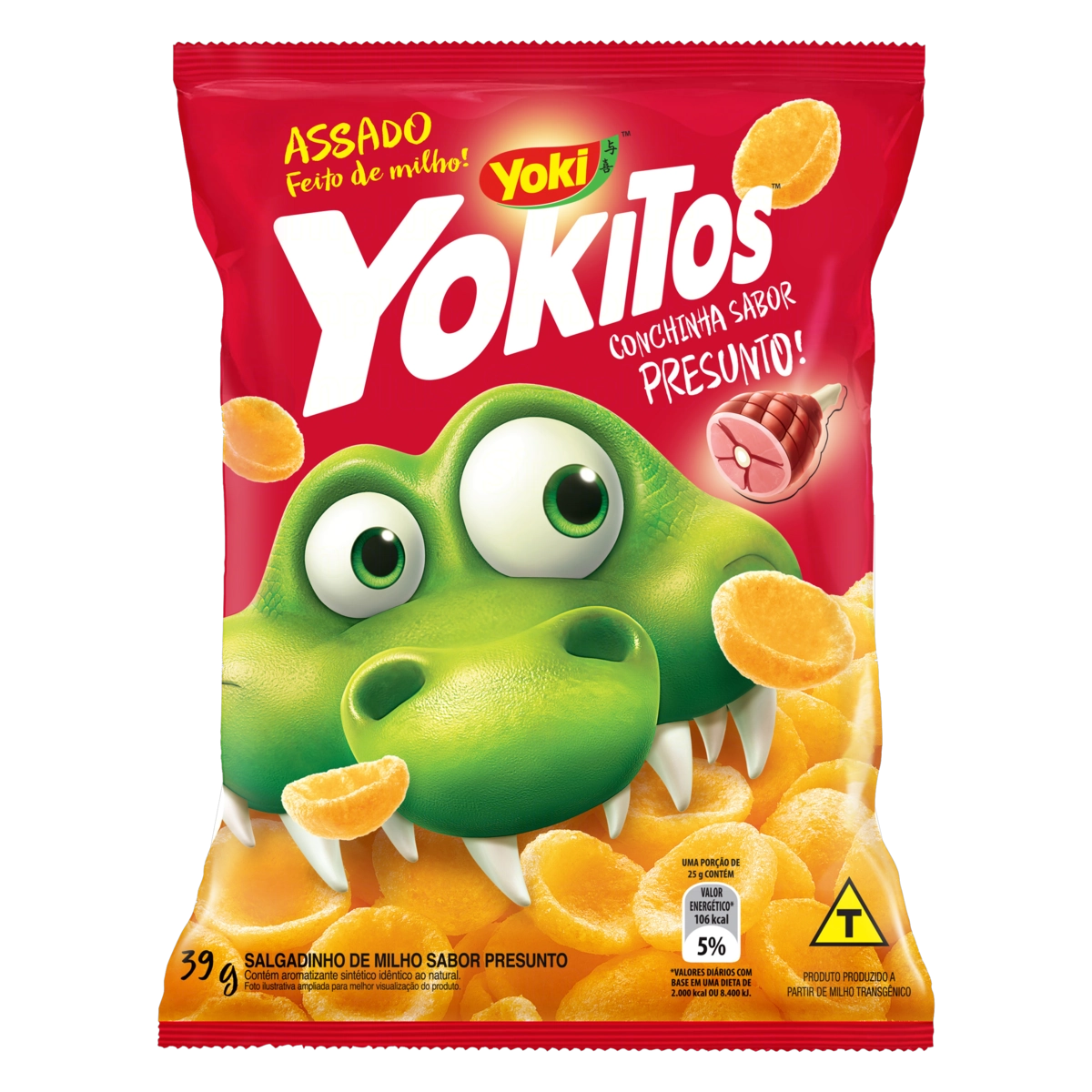 Salgadinho Sabor Presunto Yokitos 39g