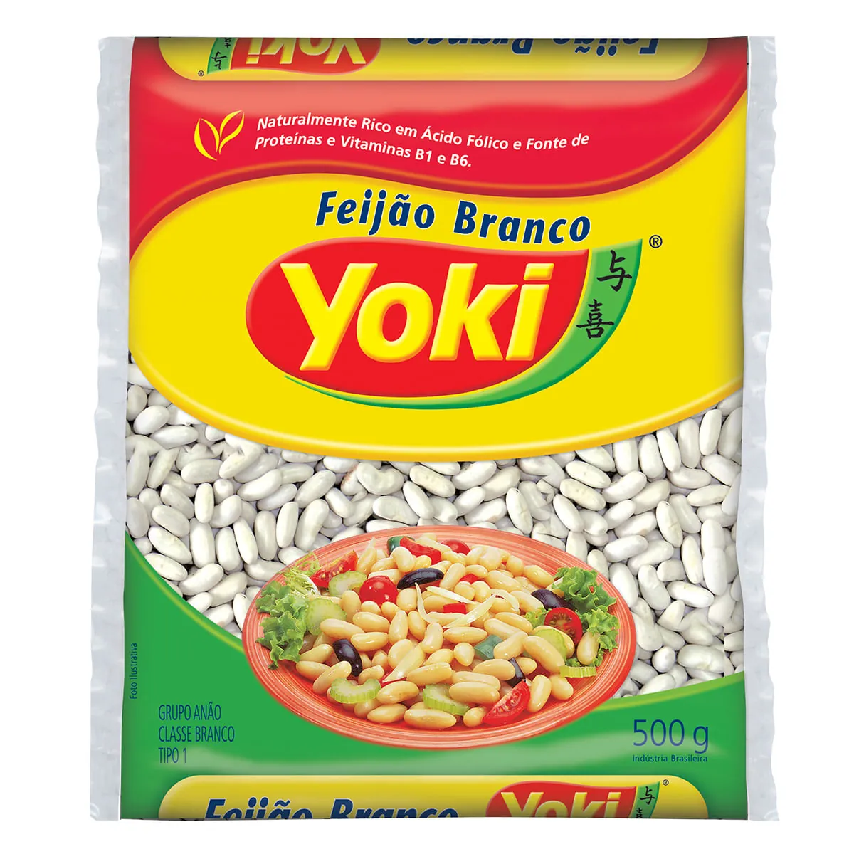 Feijão Branco Tipo 1 Yoki 500g