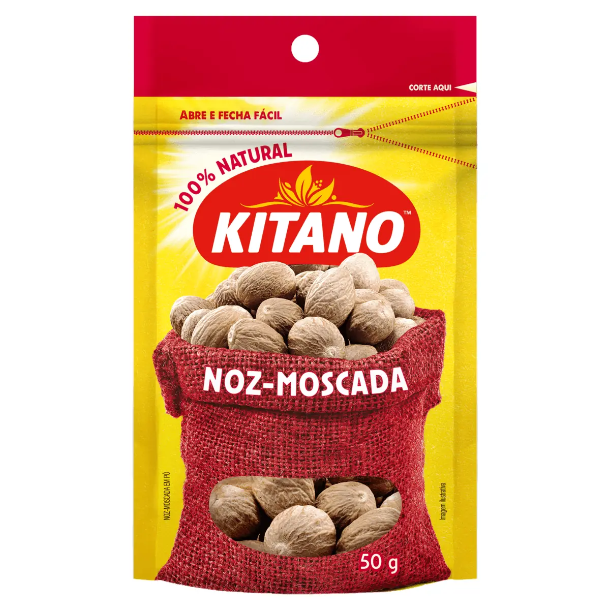 Noz-Moscada Kitano Pacote 50g